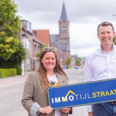 ImmoTijl doopt straten symbolisch om tot &lsquo;ImmoTijl-straten&rsquo;