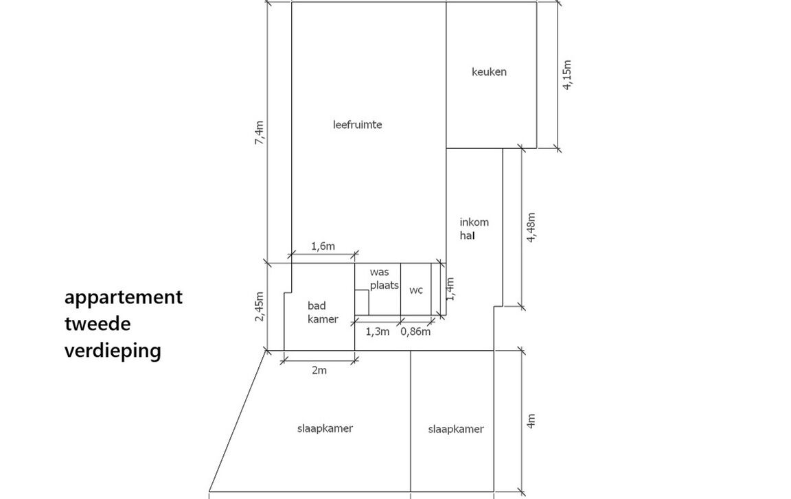 Appartement te koop in Asse