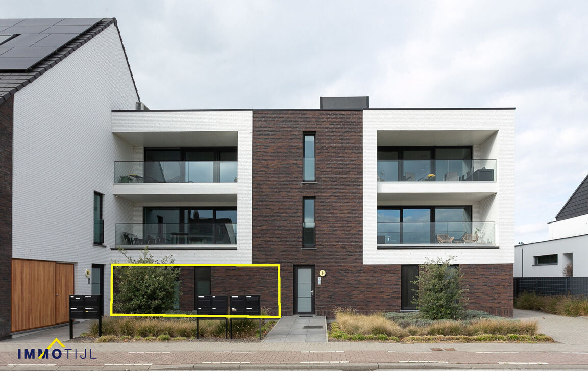 Gelijkvloerse verd. + tuin te koop in Baasrode