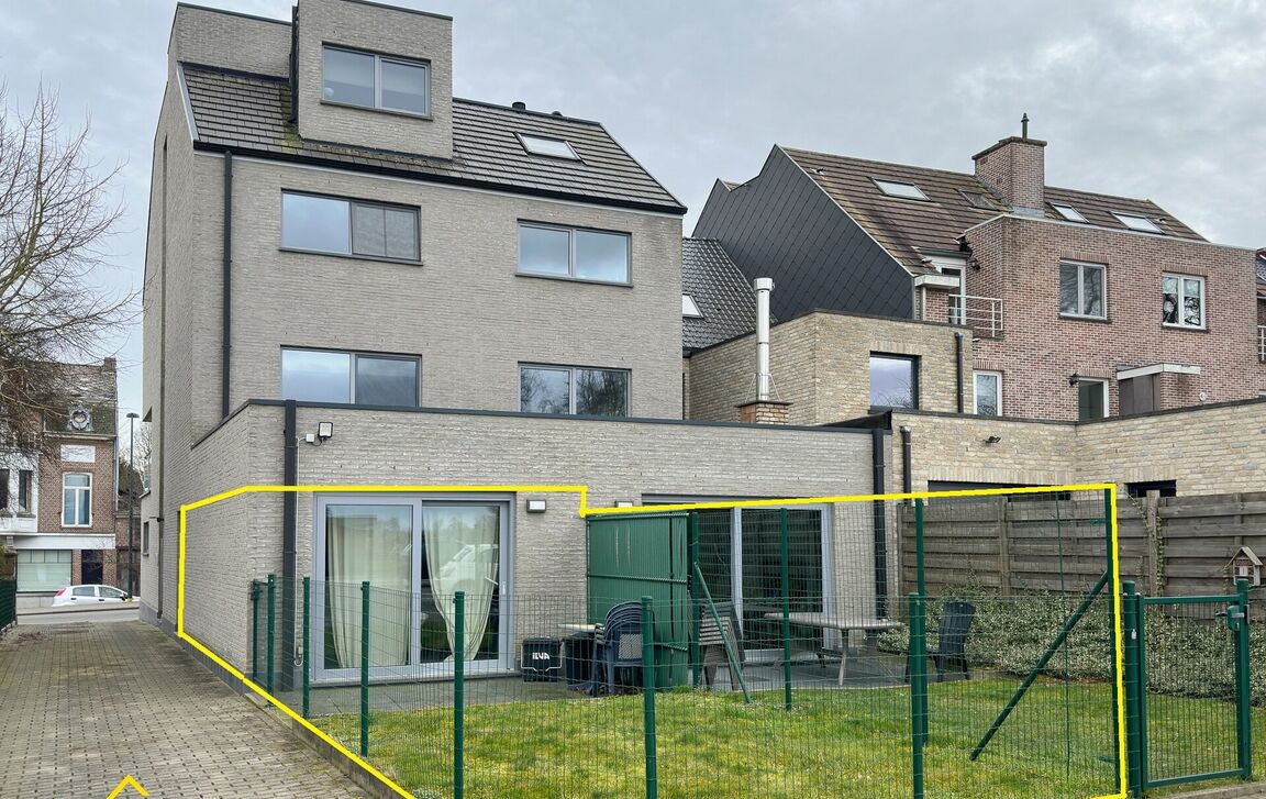 Gelijkvloerse verd. + tuin te koop in Nieuwerkerken