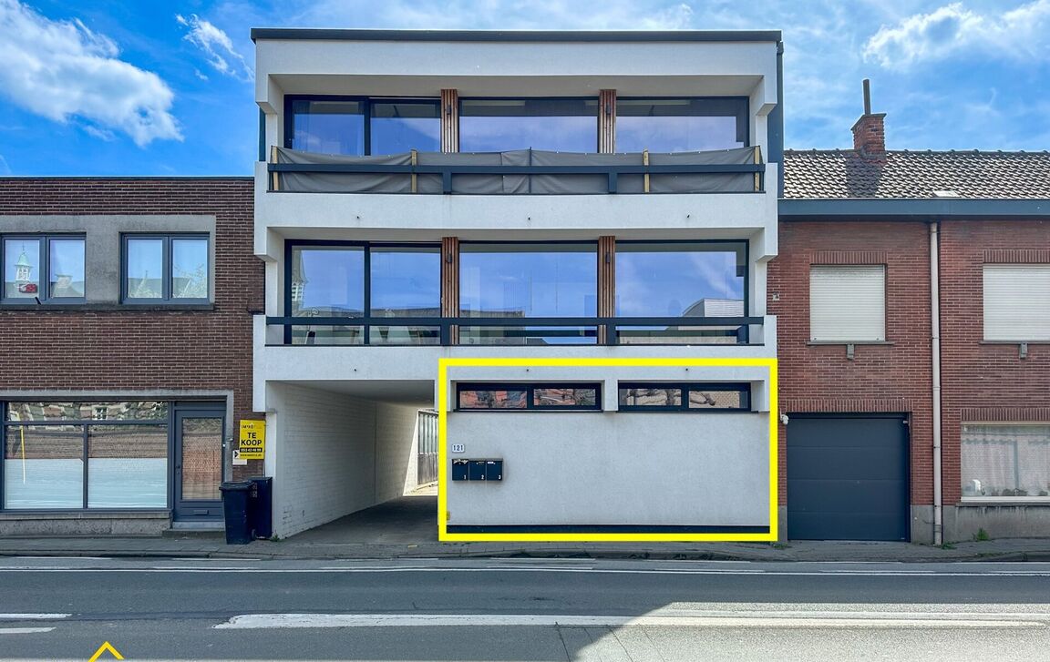 Gelijkvloerse verdieping te huur in Gijzegem