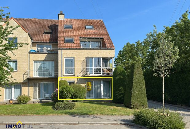 Gelijkvloerse verd. + tuin te koop in Erembodegem